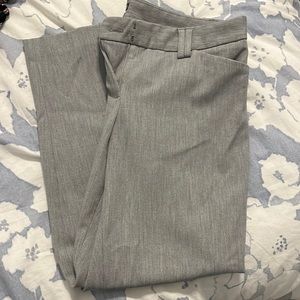 Size 6 Cropped Leg Grey Business Pant